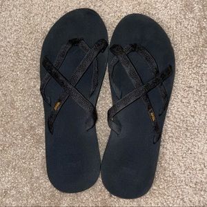 Teva slip on sandals